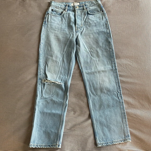 Cynthia High Rise Straight Cropped Jeans from Reformation - Picture 3 of 6